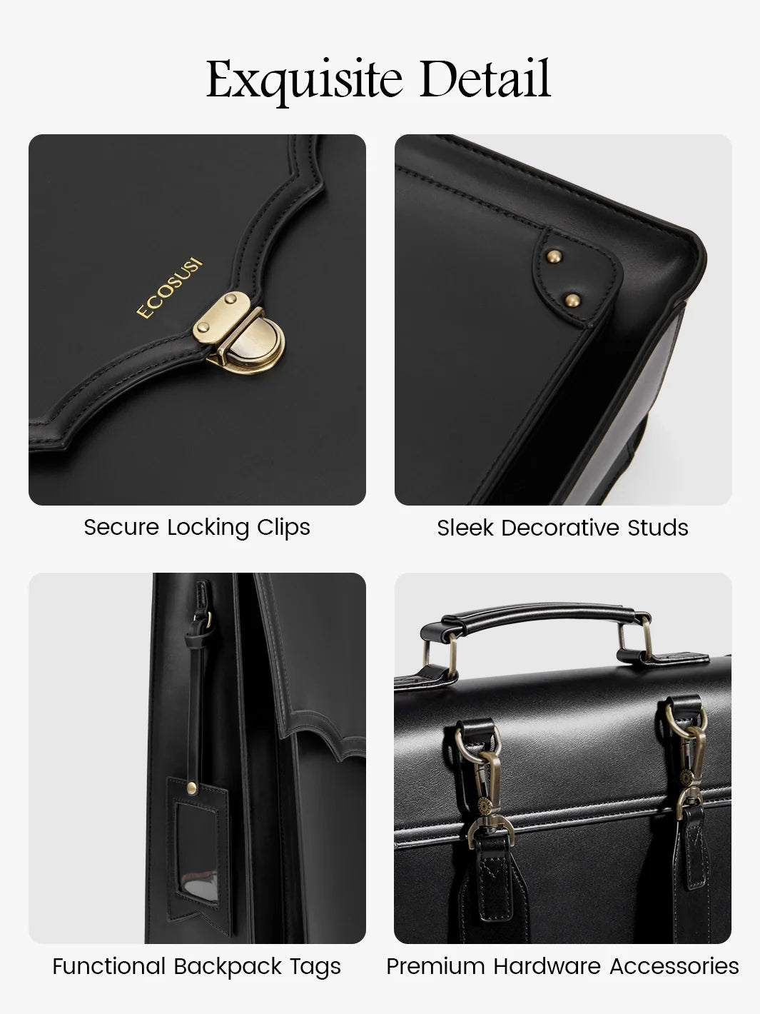 Aria Vintage Backpack for Laptops 15.6 Inches